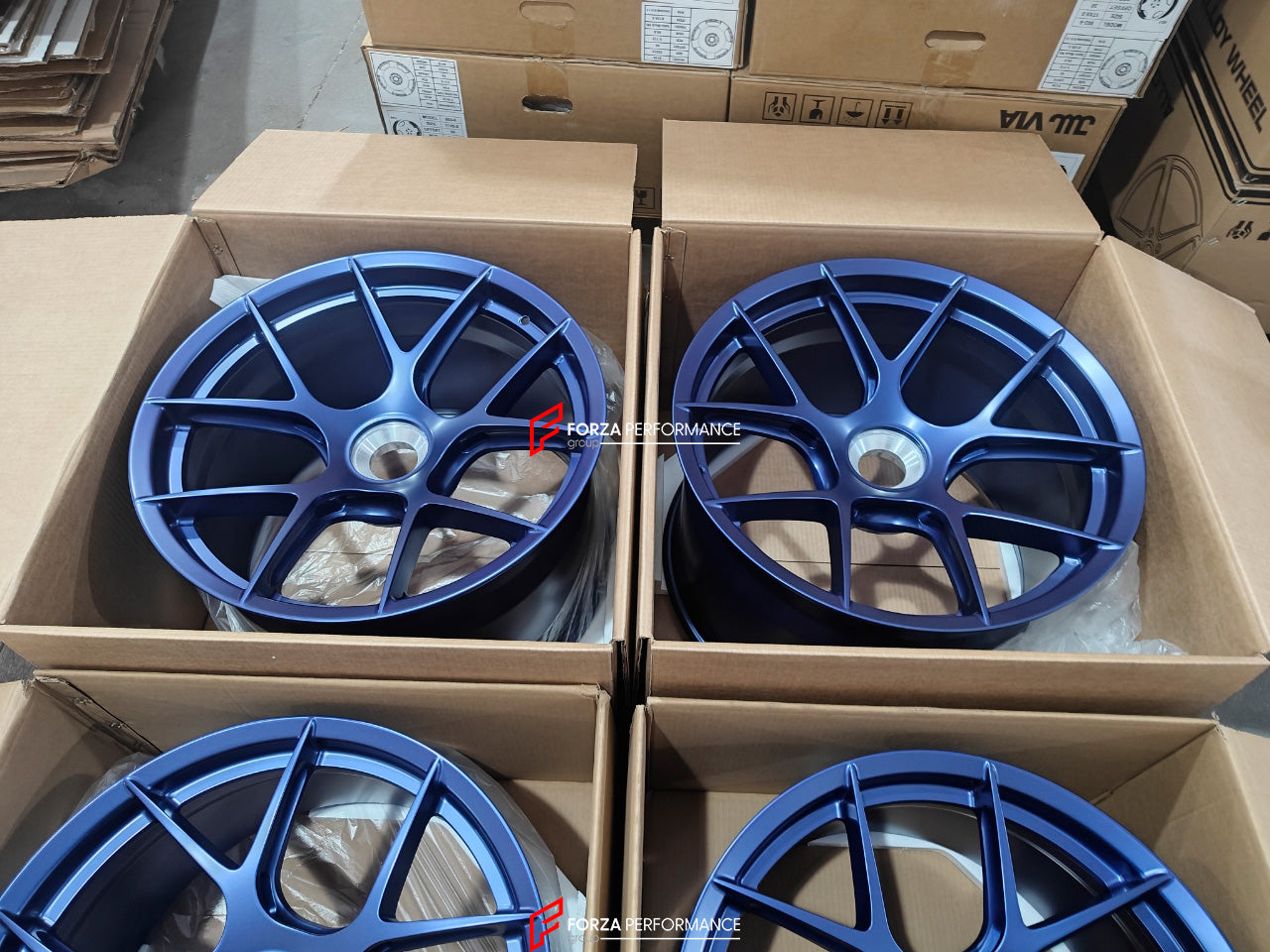 FORZA PERFORMANCE 20 INCH FORGED WHEELS RIMS for PORSCHE 911 992 GT3RS custom fit OEM DESIGN