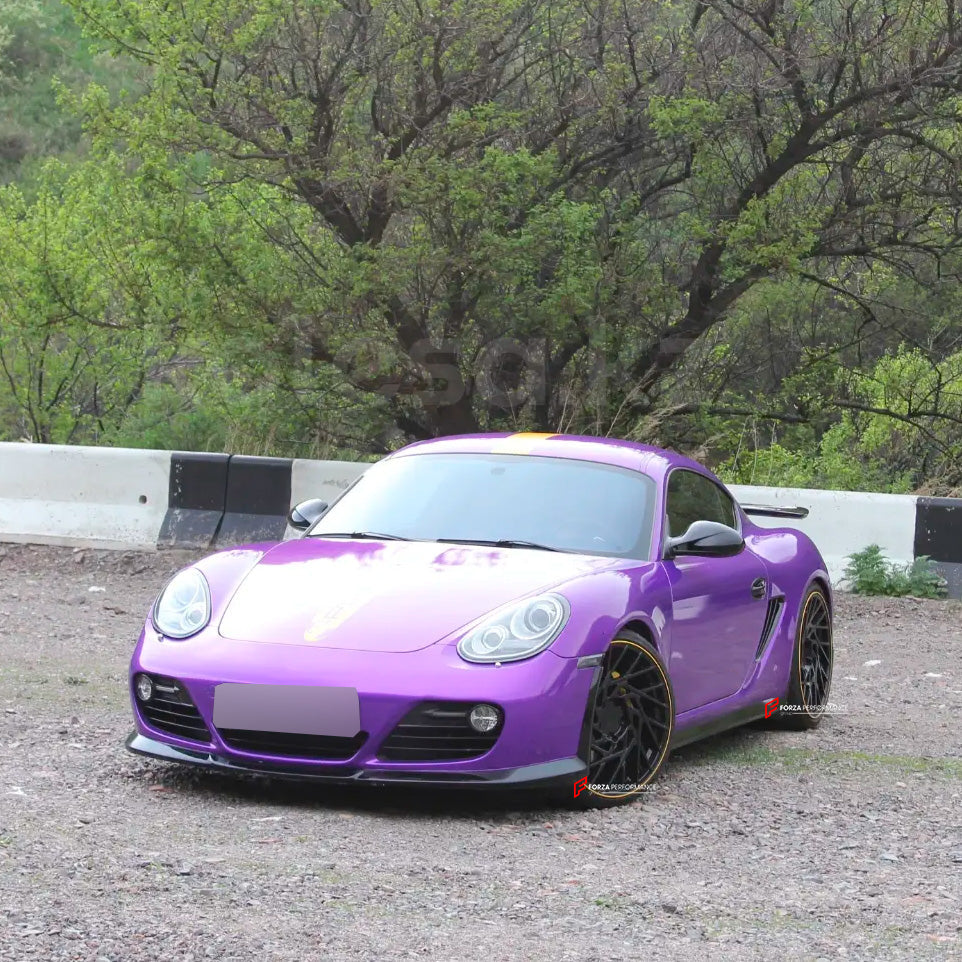 We manufacture premium quality forged wheels rims for PORSCHE CAYMAN 987 2011 in any design, size, color.

Wheels sizes:

Front: 20 x 8.5 ET 44

Rear: 20 x 10 ET 40

Finishing: Black Satin Matte