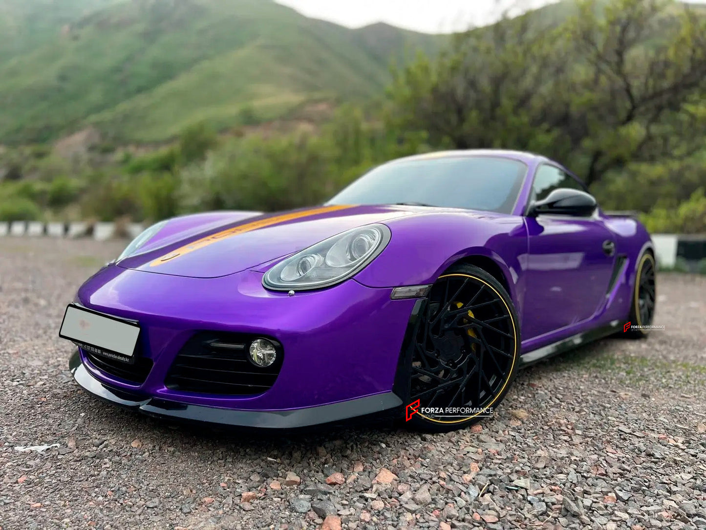 We manufacture premium quality forged wheels rims for PORSCHE CAYMAN 987 2011 in any design, size, color.

Wheels sizes:

Front: 20 x 8.5 ET 44

Rear: 20 x 10 ET 40

Finishing: Black Satin Matte