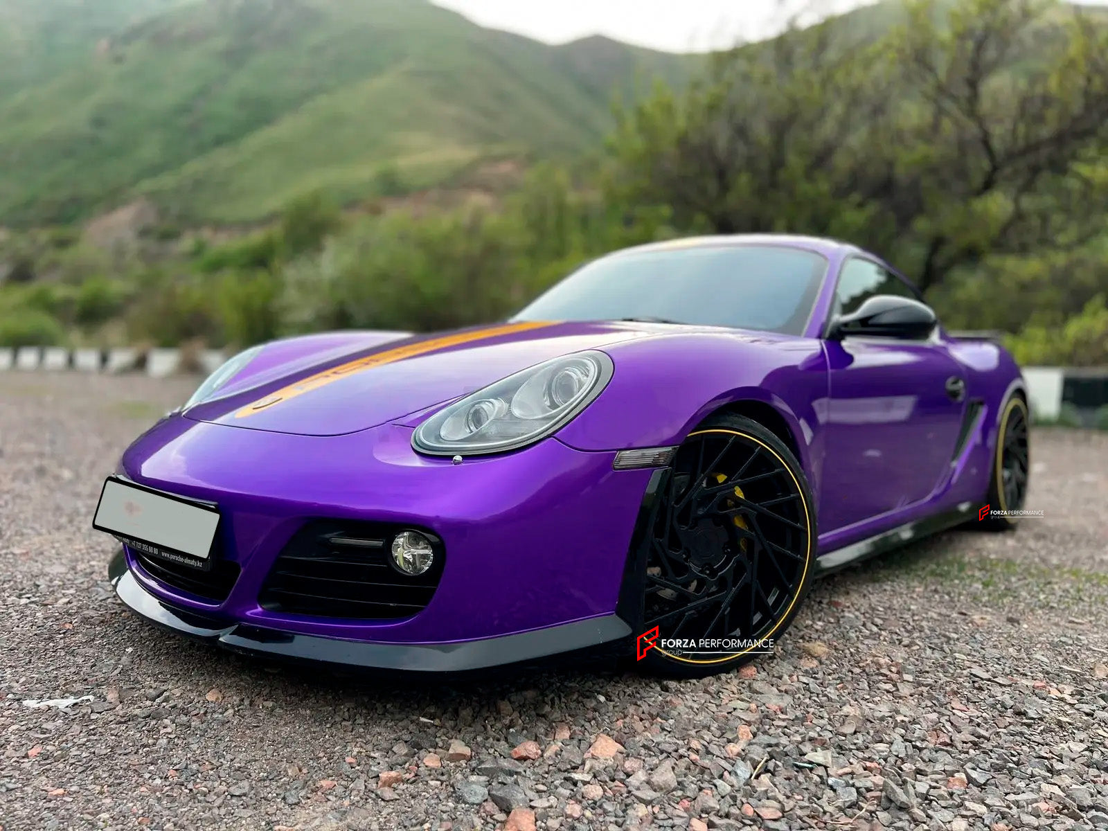 We manufacture premium quality forged wheels rims for PORSCHE CAYMAN 987 2011 in any design, size, color.

Wheels sizes:

Front: 20 x 8.5 ET 44

Rear: 20 x 10 ET 40

Finishing: Black Satin Matte
