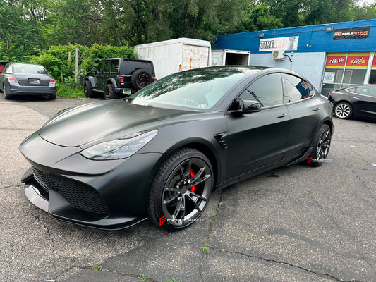 FORZA PERFORMANCE 20 INCH FORGED WHEELS RIMS for TESLA MODEL 3 PERFORMANCE 2021 custom fit OEM PORSCHE MISSION X