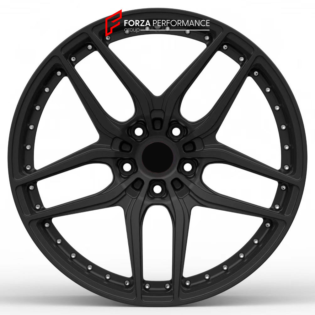 20 INCH FORGED WHEELS RIMS for TESLA MODEL S REFRESH 2022 custom fit ANRKY RS6.2 STYLE WHEELS