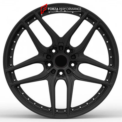 20 INCH FORGED WHEELS RIMS for TESLA MODEL S REFRESH 2022 custom fit ANRKY RS6.2 STYLE WHEELS