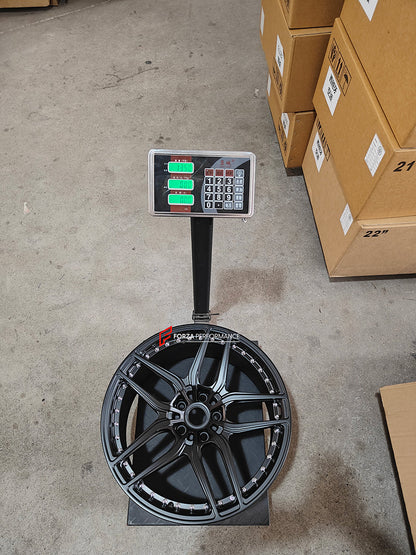 20 INCH FORGED WHEELS RIMS for TESLA MODEL S REFRESH 2022 custom fit ANRKY RS6.2 STYLE WHEELS