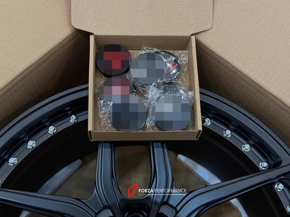 20 INCH FORGED WHEELS RIMS for TESLA MODEL S REFRESH 2022 custom fit ANRKY RS6.2 STYLE WHEELS