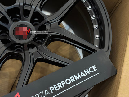 20 INCH FORGED WHEELS RIMS for TESLA MODEL S REFRESH 2022 custom fit ANRKY RS6.2 STYLE WHEELS
