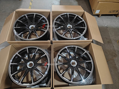 21 22 INCH CENTERLOCK FORGED WHEELS RIMS for PORSCHE 911 992.1 TURBO S 2023 custom fit MONOBLOCK Z