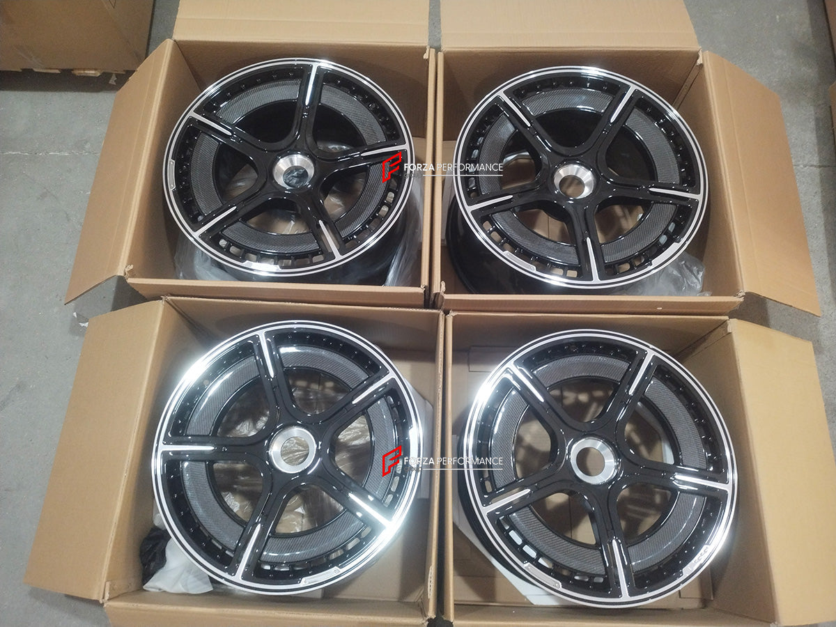 21 22 INCH CENTERLOCK FORGED WHEELS RIMS for PORSCHE 911 992.1 TURBO S 2024 custom fit MONOBLOCK P