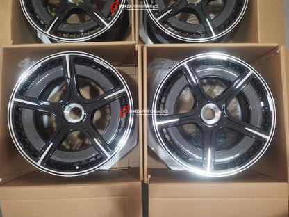 21 22 INCH CENTERLOCK FORGED WHEELS RIMS for PORSCHE 911 992.1 TURBO S 2024 custom fit MONOBLOCK P