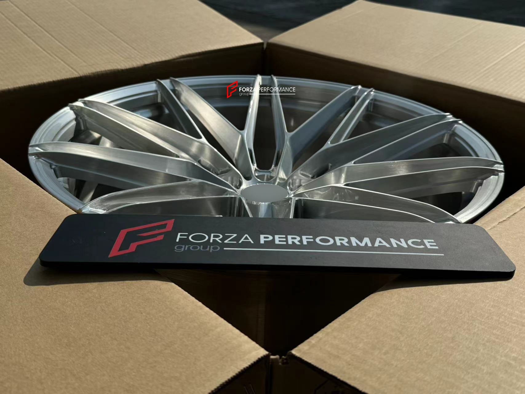 FORZA PERFORMANCE 21 22 INCH FORGED WHEELS RIMS for FERRARI 296 GTB 2021 custom fit VOSSEN S21-02