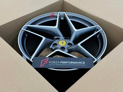 21 22 INCH FORGED WHEELS RIMS for FERRARI F8 TRIBUTO 2021 custom fit OEM FERRARI F8 TRIBUTO