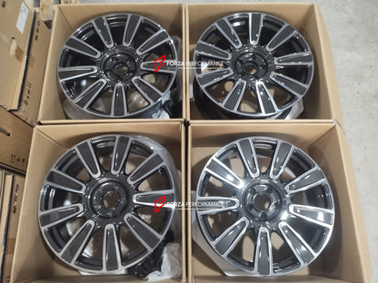 21 INCH FORGED WHEELS RIMS for ROLLS-ROYCE PHANTOM DROPHEAD COUPE 2007 custom fit OEM ZENITH STYLE