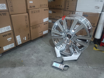 FORZA PERFORMANCE 21 INCH FORGED WHEELS RIMS for TOYOTA LAND CRUISER 300 LC 300 2021+ custom fit OEM LEXUS LX600