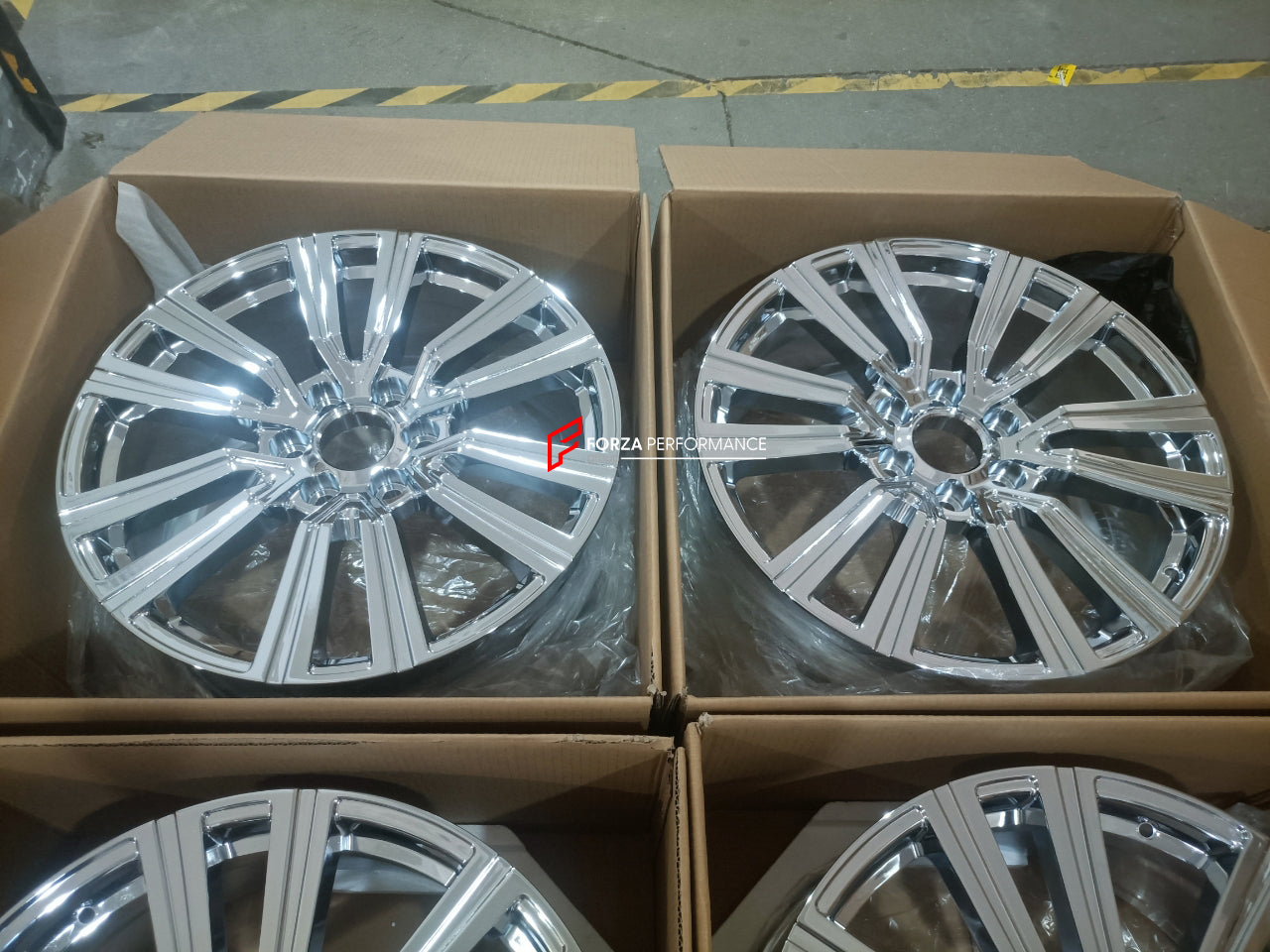FORZA PERFORMANCE 21 INCH FORGED WHEELS RIMS for TOYOTA LAND CRUISER 300 LC 300 2021+ custom fit OEM LEXUS LX600