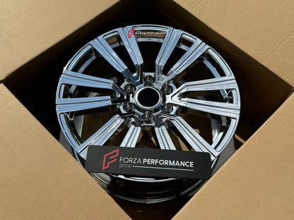 FORZA PERFORMANCE 21 INCH FORGED WHEELS RIMS for TOYOTA LAND CRUISER 300 LC 300 2021+ custom fit OEM LEXUS LX600