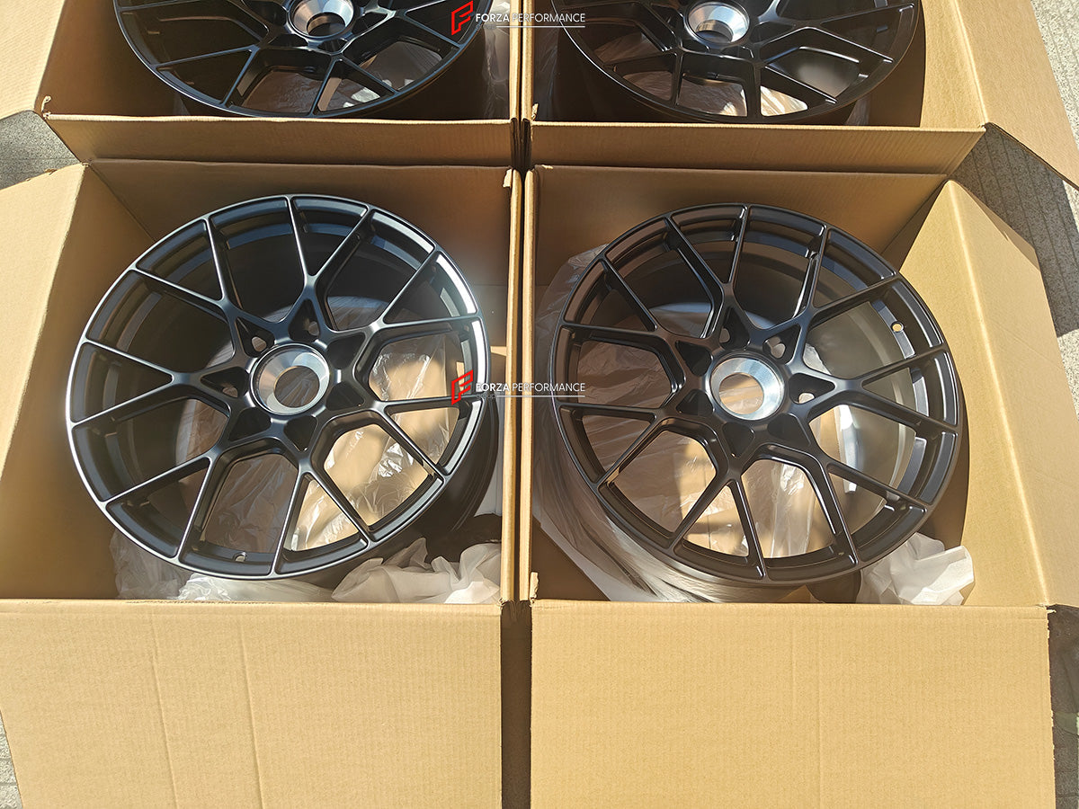 21 INCH CENTERLOCK FORGED WHEELS RIMS for PORSCHE 911 992.1 TURBO S 2024 custom fit OEM 992 RS