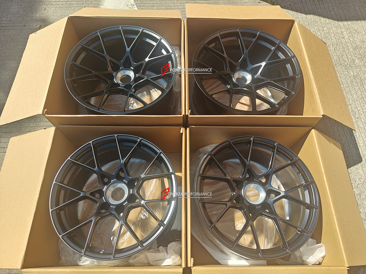 21 INCH CENTERLOCK FORGED WHEELS RIMS for PORSCHE 911 992.1 TURBO S 2024 custom fit OEM 992 RS