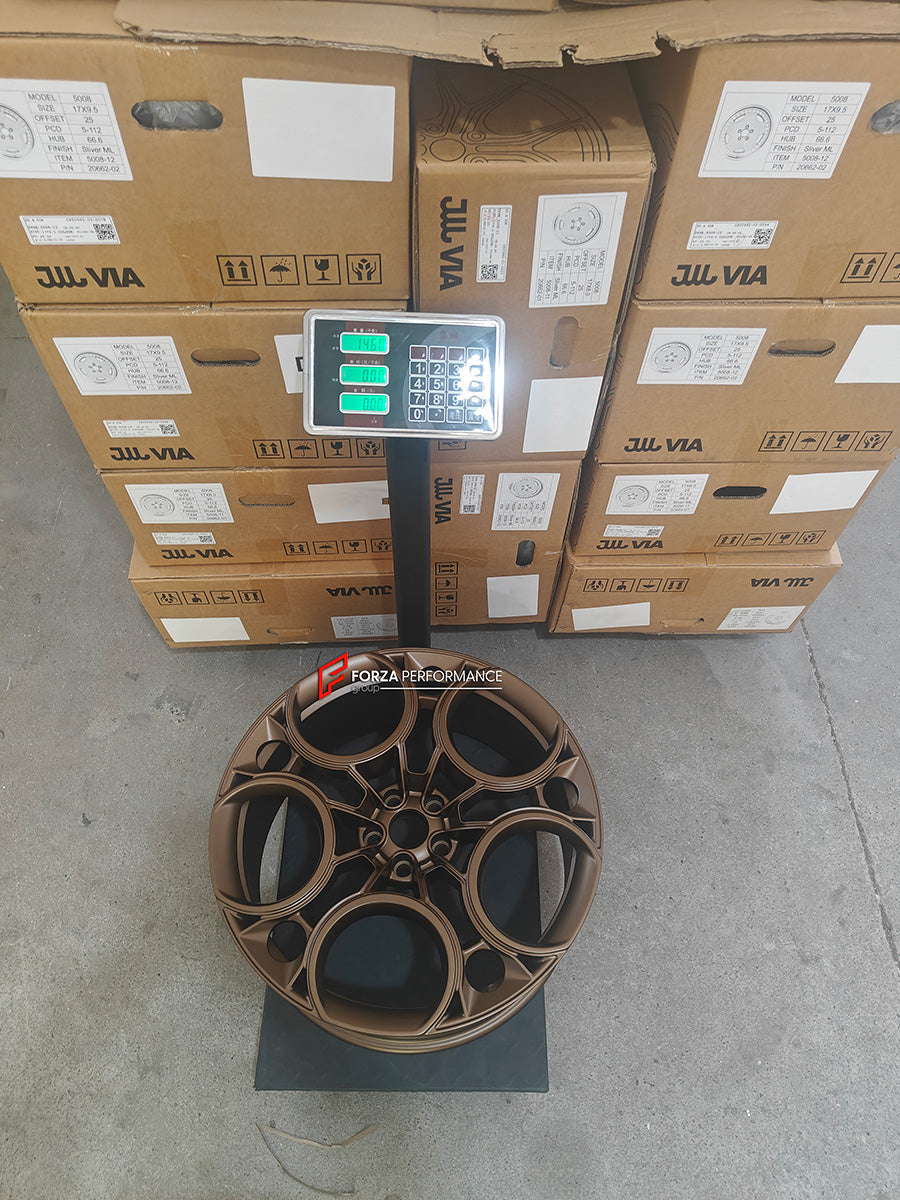 21 INCH FORGED WHEELS RIMS for ALFA ROMEO STELVIO QUADRIFOGLIO TYPE 949 FACELIFT 2025 custom fit OEM ALFA ROMEO 33 STRADALE WHEELS STYLE