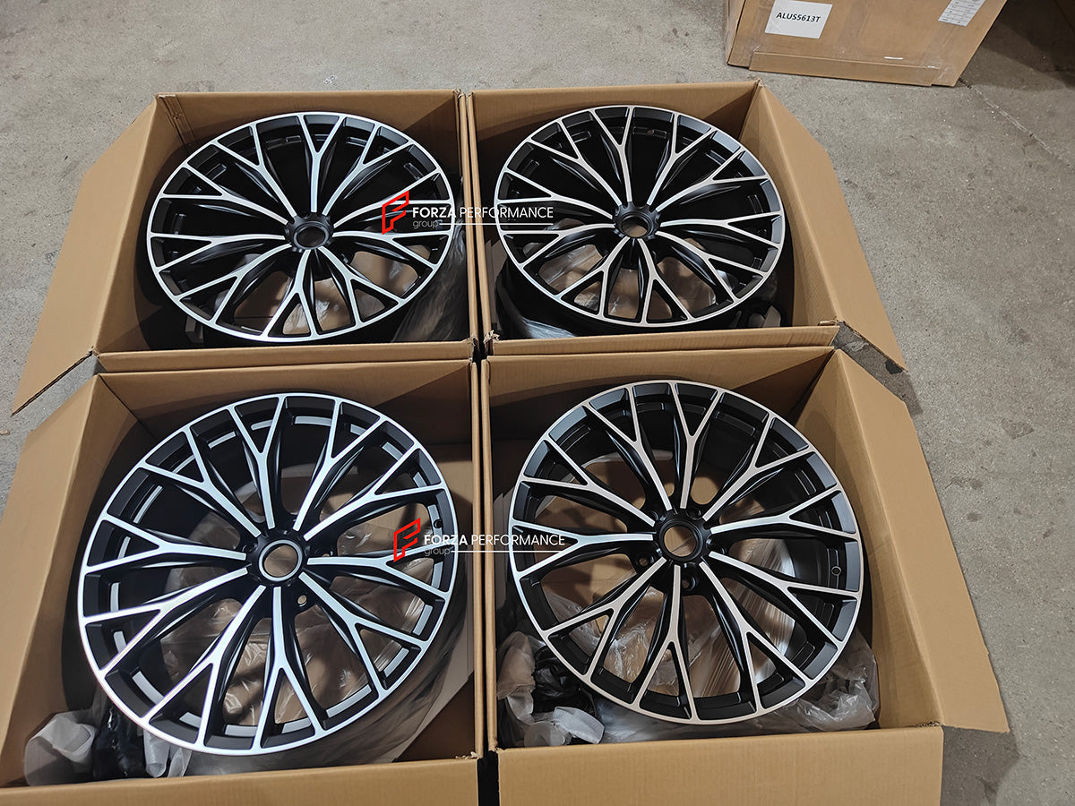 21 INCH FORGED WHEELS RIMS for ASTON MARTIN DB11 AM5 2022 custom fit OEM VANTAGE WHEELS MY63-1007-B MY63-9965G-B