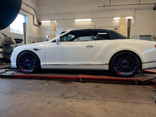 21 INCH FORGED WHEELS RIMS for BENTLEY CONTINENTAL GTC 2016 custom fit AL13 R100 WHEELS