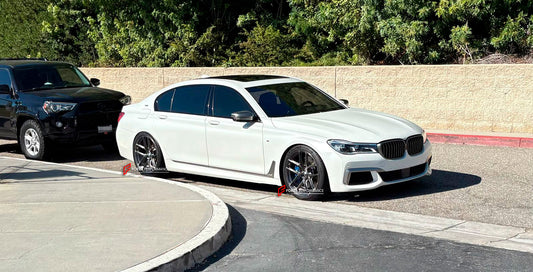 21 INCH FORGED WHEELS RIMS for BMW 7-SERIES M760i G12 2018 custom fit P101 SC