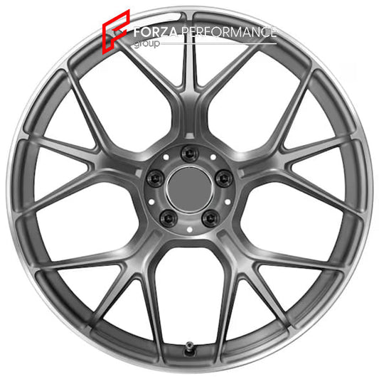 21 INCH FORGED WHEELS RIMS for MERCEDES-BENZ AMG GT63 C192 2025 custom fit OEM AMG GT C192 HIMALAYA GREY WHEELS A1924011300
