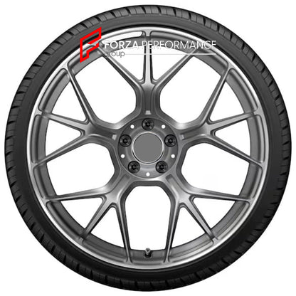 21 INCH FORGED WHEELS RIMS for MERCEDES-BENZ AMG GT63 C192 2025 custom fit OEM AMG GT C192 HIMALAYA GREY WHEELS A1924011300
