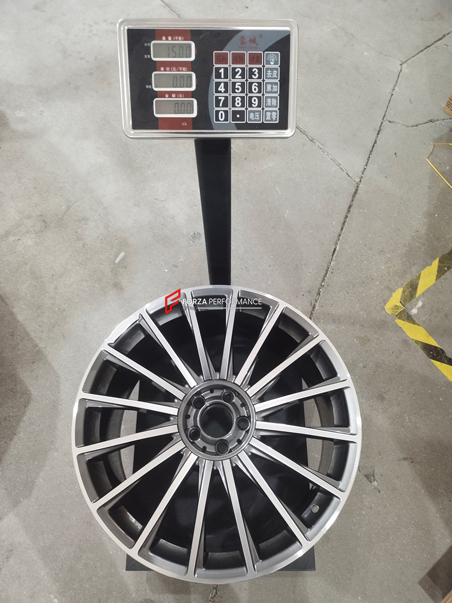 21 INCH FORGED WHEELS RIMS for MERCEDES-BENZ GLS 450 X167 FACELIFT 2024 custom fit OEM AMG A2234012500