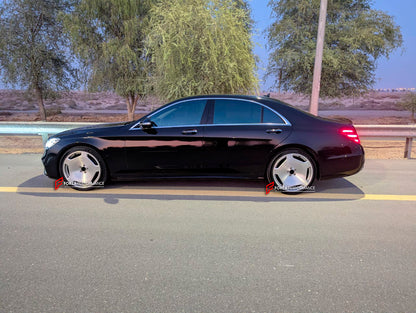 21 INCH FORGED WHEELS RIMS for MERCEDES - BENZ S-CLASS S560 W222 FACELIFT 2019 custom fit OEM MERCEDES BENZ MAYBACH WHEELS