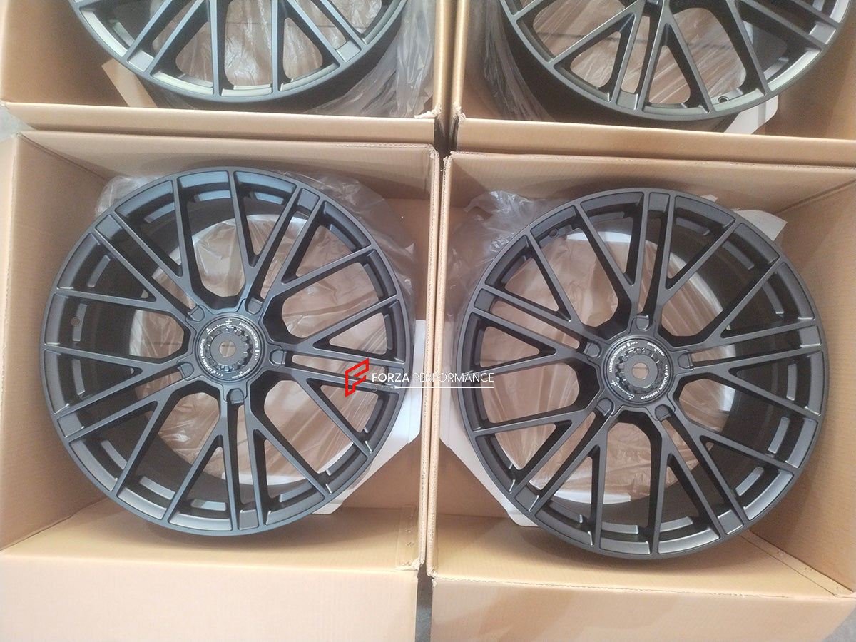 21 INCH FORGED WHEELS RIMS for PORSCHE PANAMERA 4 E-HYBRID 976 972 2025 custom fit TURBO S style