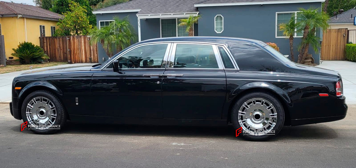 21 INCH FORGED WHEELS RIMS for ROLLS-ROYCE PHANTOM 2007 custom fit AG LUXURY AGL-60 WHEELS