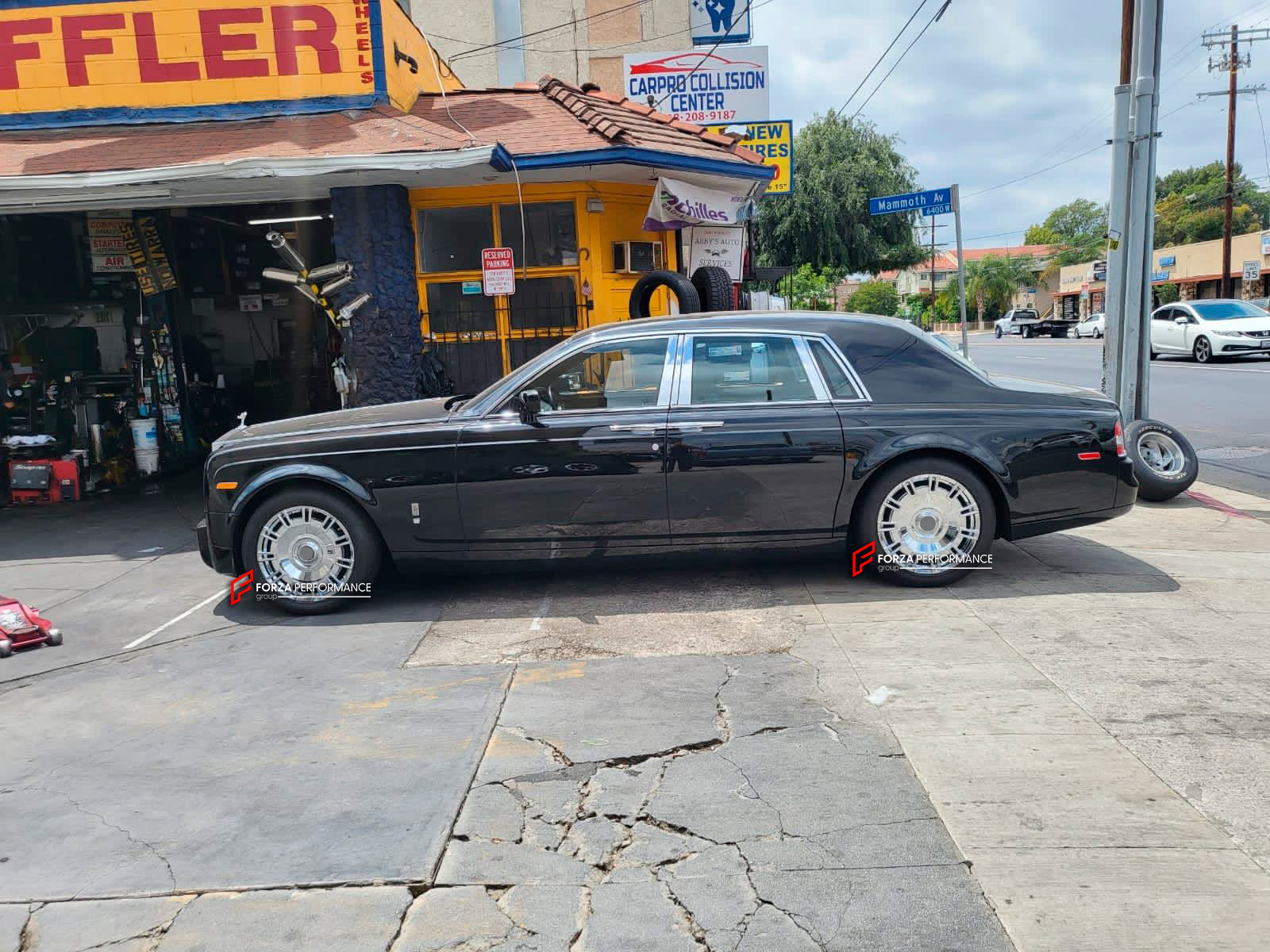 21 INCH FORGED WHEELS RIMS for ROLLS-ROYCE PHANTOM 2007 custom fit AG LUXURY AGL-60 WHEELS