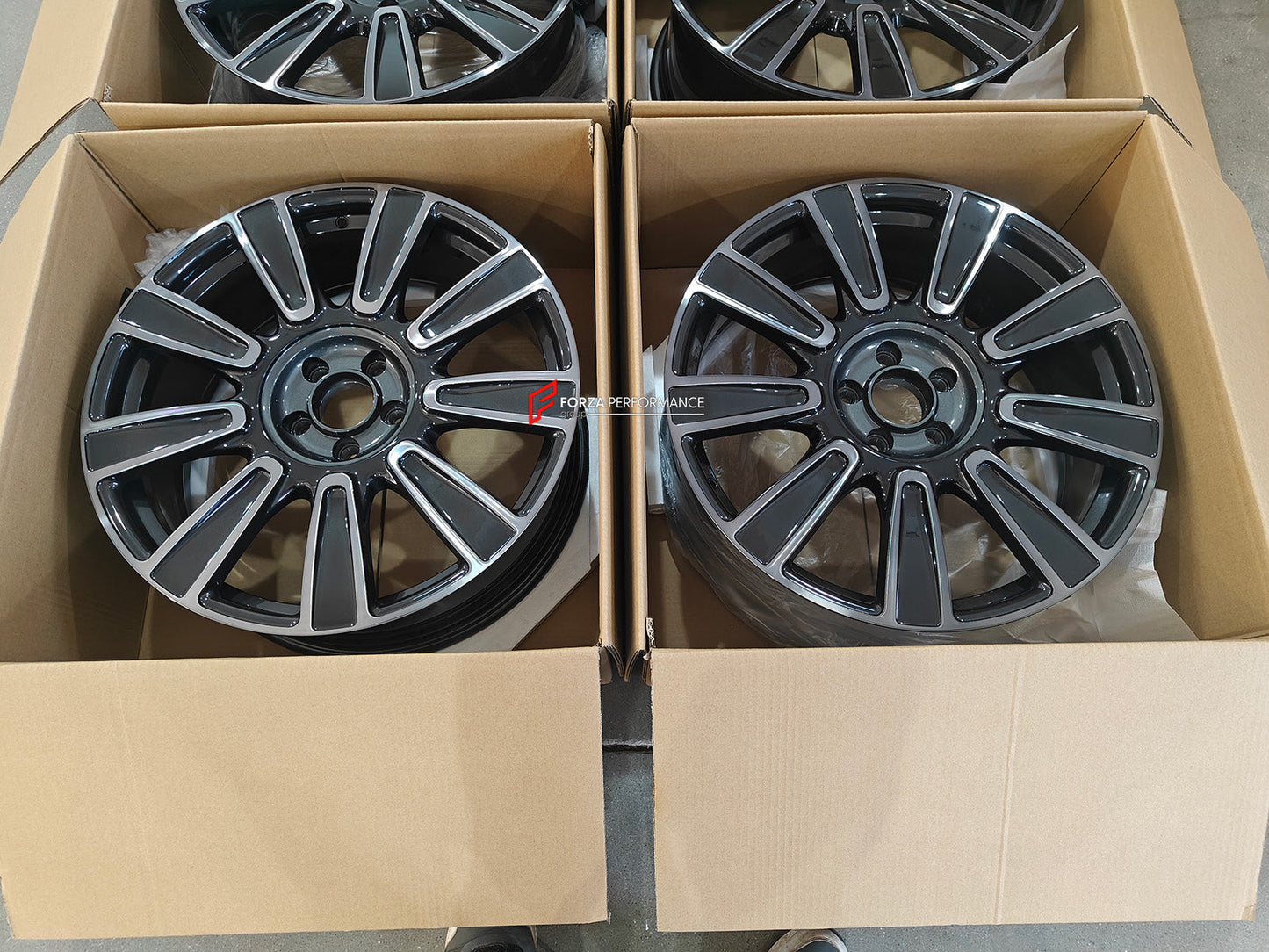 21 INCH FORGED WHEELS RIMS for ROLLS-ROYCE PHANTOM DROPHEAD COUPE 2007 custom fit OEM ZENITH STYLE