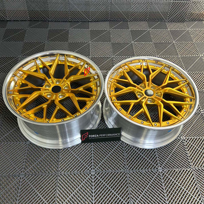 FORZA PERFORMANCE 21 INCH FORGED WHEELS RIMS for TESLA MODEL S 2017 custom fit AL13 R80