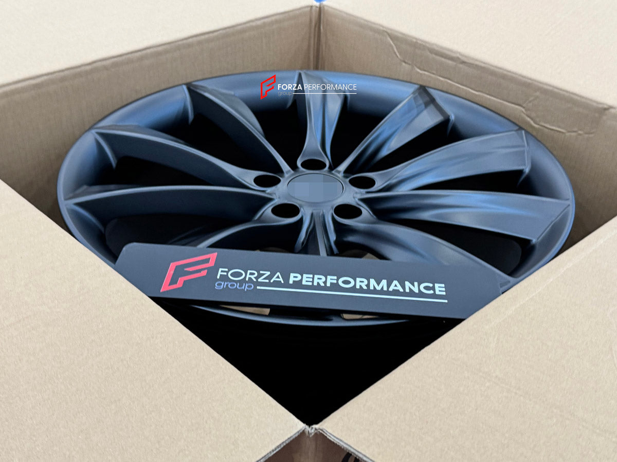 21 INCH FORGED WHEELS RIMS for TESLA MODEL S PLAID REFRESH 2024 custom fit OEM