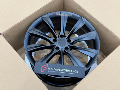 21 INCH FORGED WHEELS RIMS for TESLA MODEL S PLAID REFRESH 2024 custom fit OEM