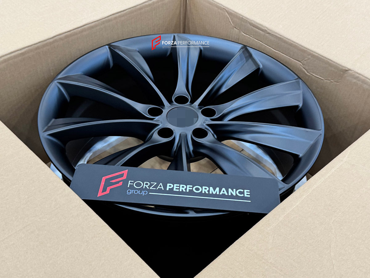 21 INCH FORGED WHEELS RIMS for TESLA MODEL S PLAID REFRESH 2024 custom fit OEM