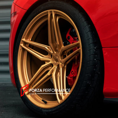 FORZA PERFORMANCE 21 22 INCH FORGED WHEELS RIMS for FERRARI 296 GTB 2021 custom fit P1SC P107SC