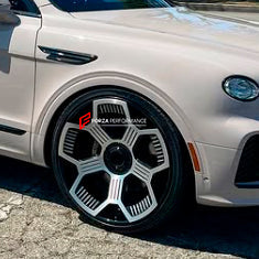 FORZA PERFORMANCE 22 INCH FORGED WHEELS FOR BENTLEY BENTAYGA PL71 FACELIFT 2020+ custom fit FORGIATO SOLCARE-ECL