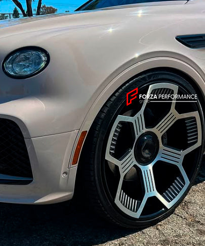 FORZA PERFORMANCE 22 INCH FORGED WHEELS FOR BENTLEY BENTAYGA PL71 FACELIFT 2020+ custom fit FORGIATO SOLCARE-ECL