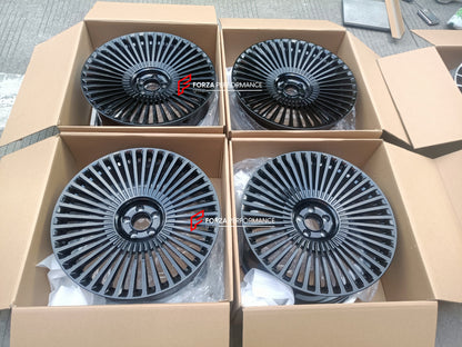 23 INCH FORGED WHEELS RIMS for ROLLS ROYCE CULLINAN SERIES II 2025 custom fit FORGIATO TRIMESTRE-M
