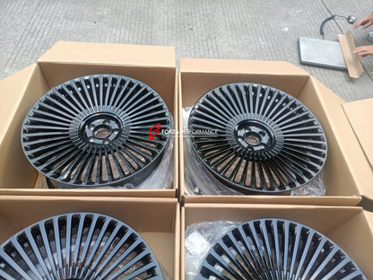 23 INCH FORGED WHEELS RIMS for ROLLS ROYCE CULLINAN SERIES II 2025 custom fit FORGIATO TRIMESTRE-M