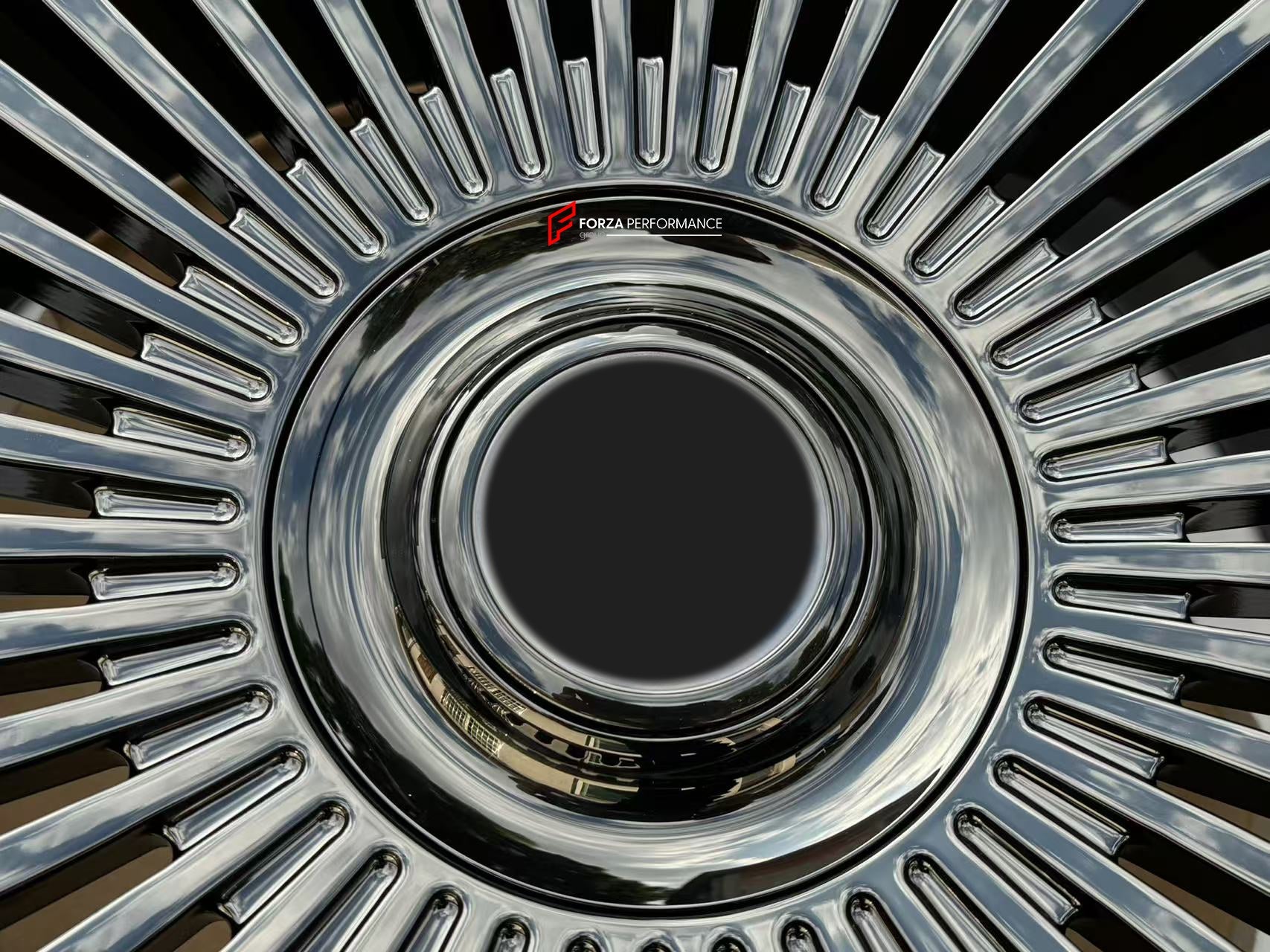 23 INCH FORGED WHEELS RIMS for ROLLS ROYCE CULLINAN SERIES II 2025 custom fit FORGIATO TRIMESTRE-M