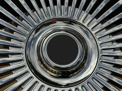 23 INCH FORGED WHEELS RIMS for ROLLS ROYCE CULLINAN SERIES II 2025 custom fit FORGIATO TRIMESTRE-M