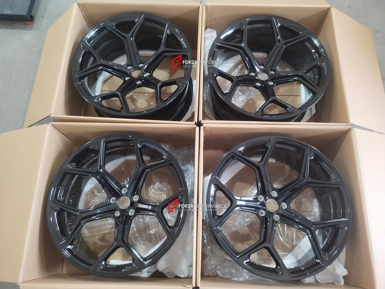 FORZA PERFORMANCE 22 INCH FORGED WHEELS RIMS FOR AUDI RS7 C8 2022 custom fit OEM