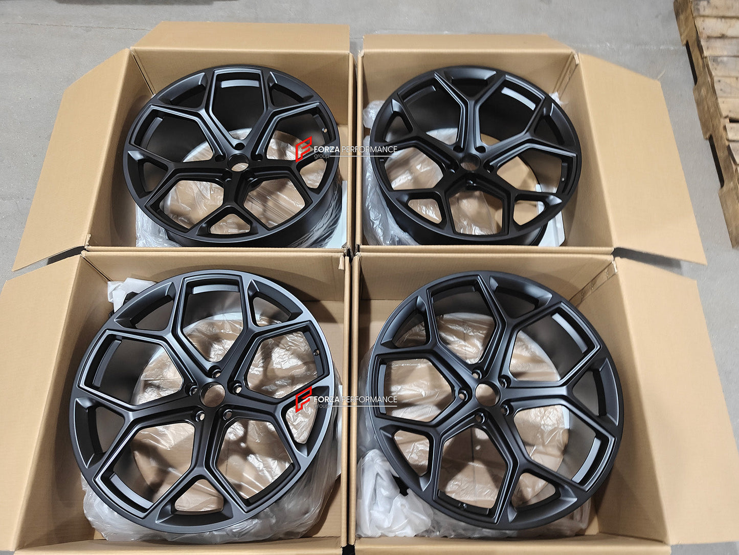 22 INCH FORZA PERFORMANCE FORGED WHEELS RIMS fit for AUDI SQ7 2025 custom fit OEM RS7