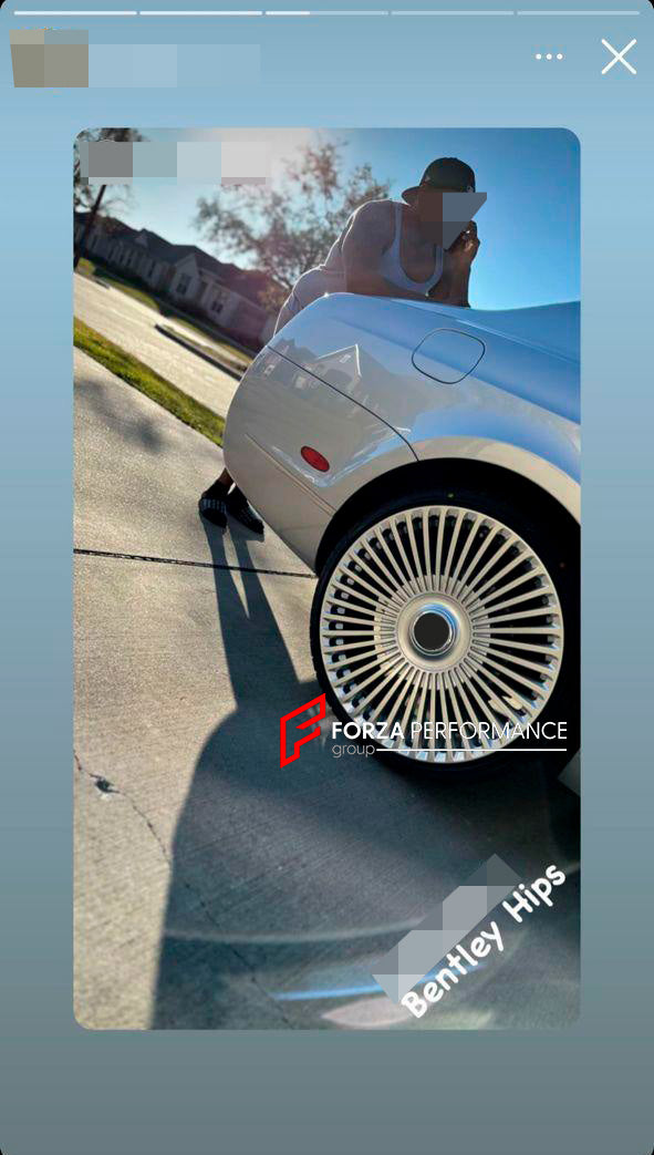 22 INCH FORGED WHEELS RIMS FOR BENTLEY FLYING SPUR 2008 custom fit FORGIATO MONOLEGGERA