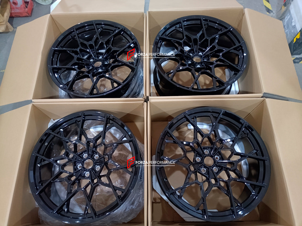 22 INCH FORZA FORGED WHEELS RIMS for BMW 7 SERIES G70 2024 custom fit OEM 912M