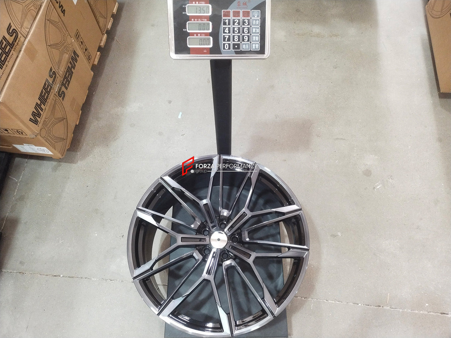 FORZA PERFORMANCE 22 INCH FORGED WHEELS RIMS for BMW X7 M60i G07 2018 custom fit OEM 826M