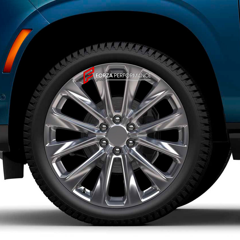 22 INCH FORGED WHEELS RIMS for CADILLAC ESCALADE V FACELIFT 2025+ custom fit OEM ESCALADE 2025